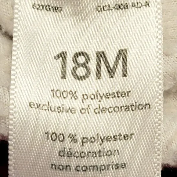 Carter's Just one you Polar Bear Pajama Set Size 18M - Picture 5 of 5